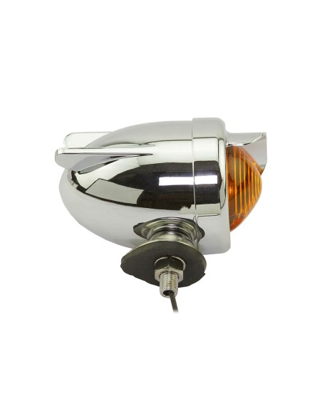 Rear Dummy Light Wings Chrome/Amber.